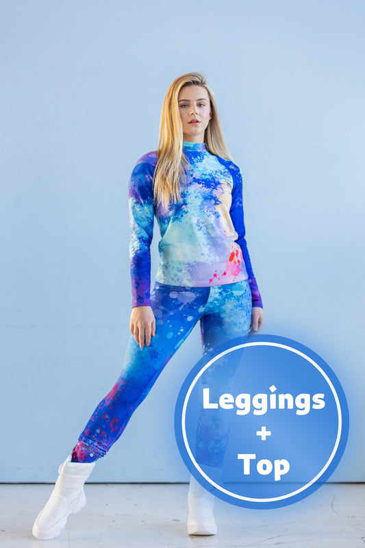 SET: Women's Thermowear, Leggings + Top