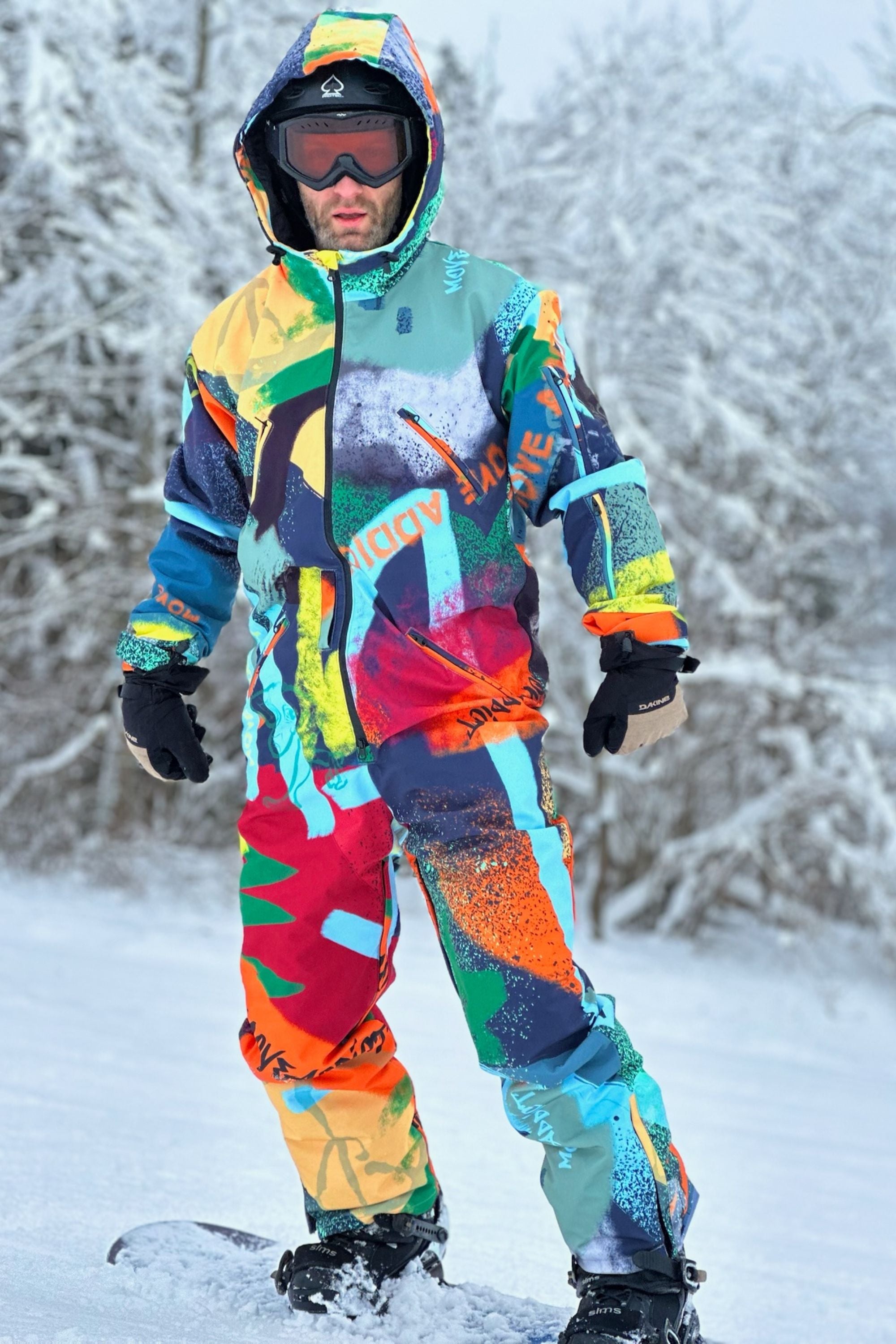 Mens on sale onesie snowsuit