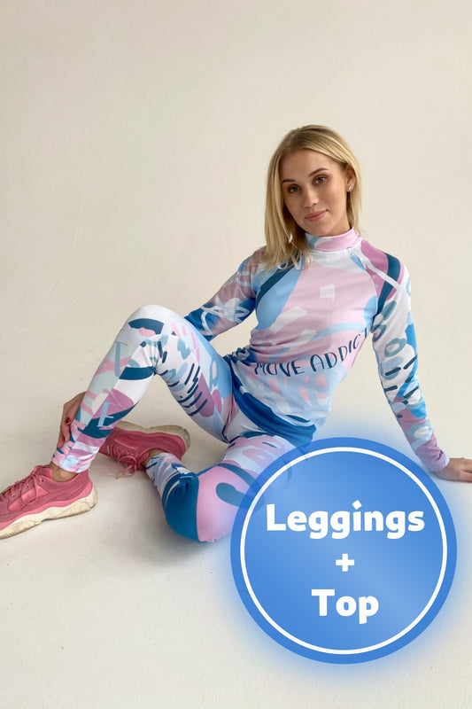 SET: Women's Thermowear, Leggings + Top