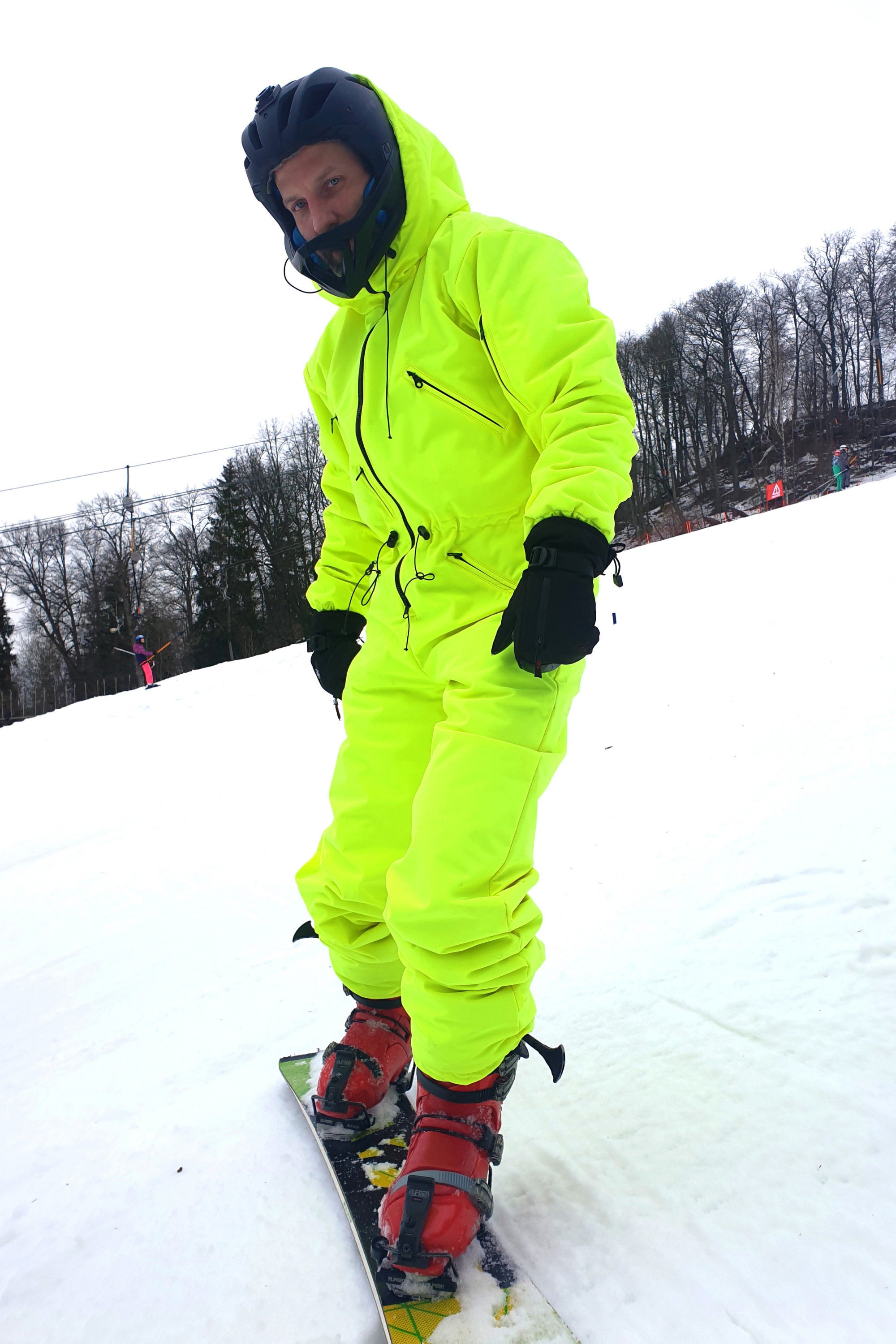 ■最高峰モデル■スノーボード ウェア■メンズSサイズ■NEON ELEMENTS Men's onesie, Snowsuit, One piece snowsuit for adults – MoveAddict