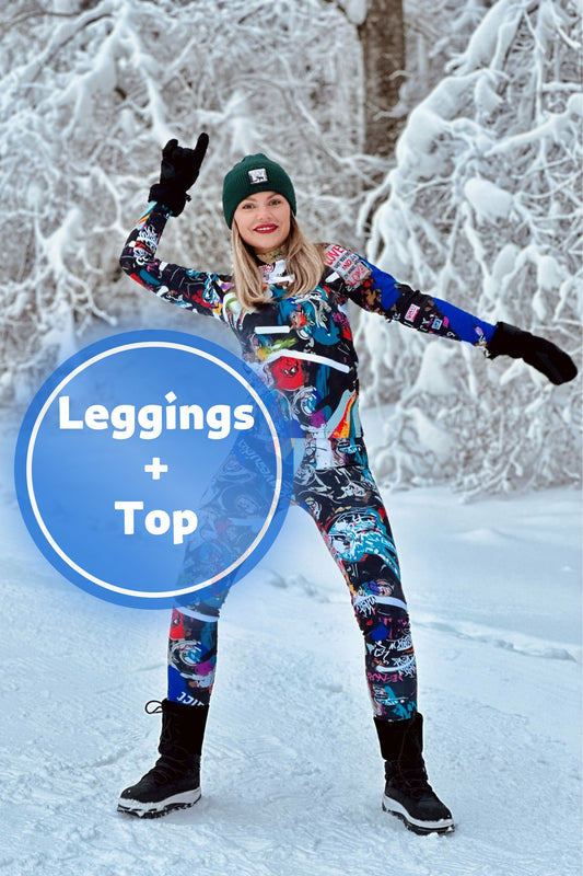 Women's Thermowear, Leggings + Top