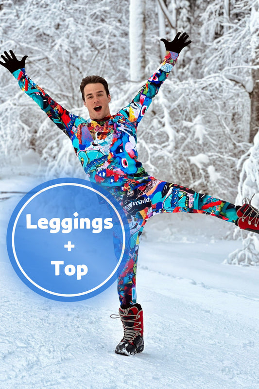 SET: Men's Thermowear, Leggings + Top