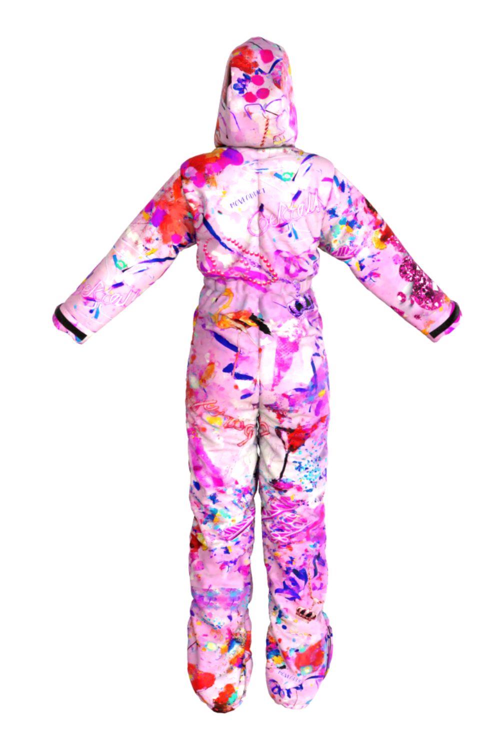 Women`s winter ski / snowboard suit pink color / Snowsuit