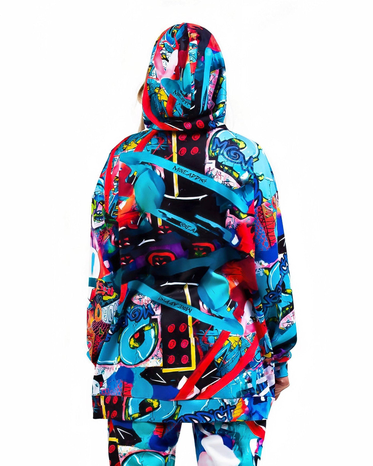 Kapuzenpullover mit Taschen, Langarm-Hoodie, Sweatshirt mit Kapuze, Damen-Hoodie, Plus-Size-Hoodie, Damen-Plus-Size, Sportbekleidung, bunter Hoodie