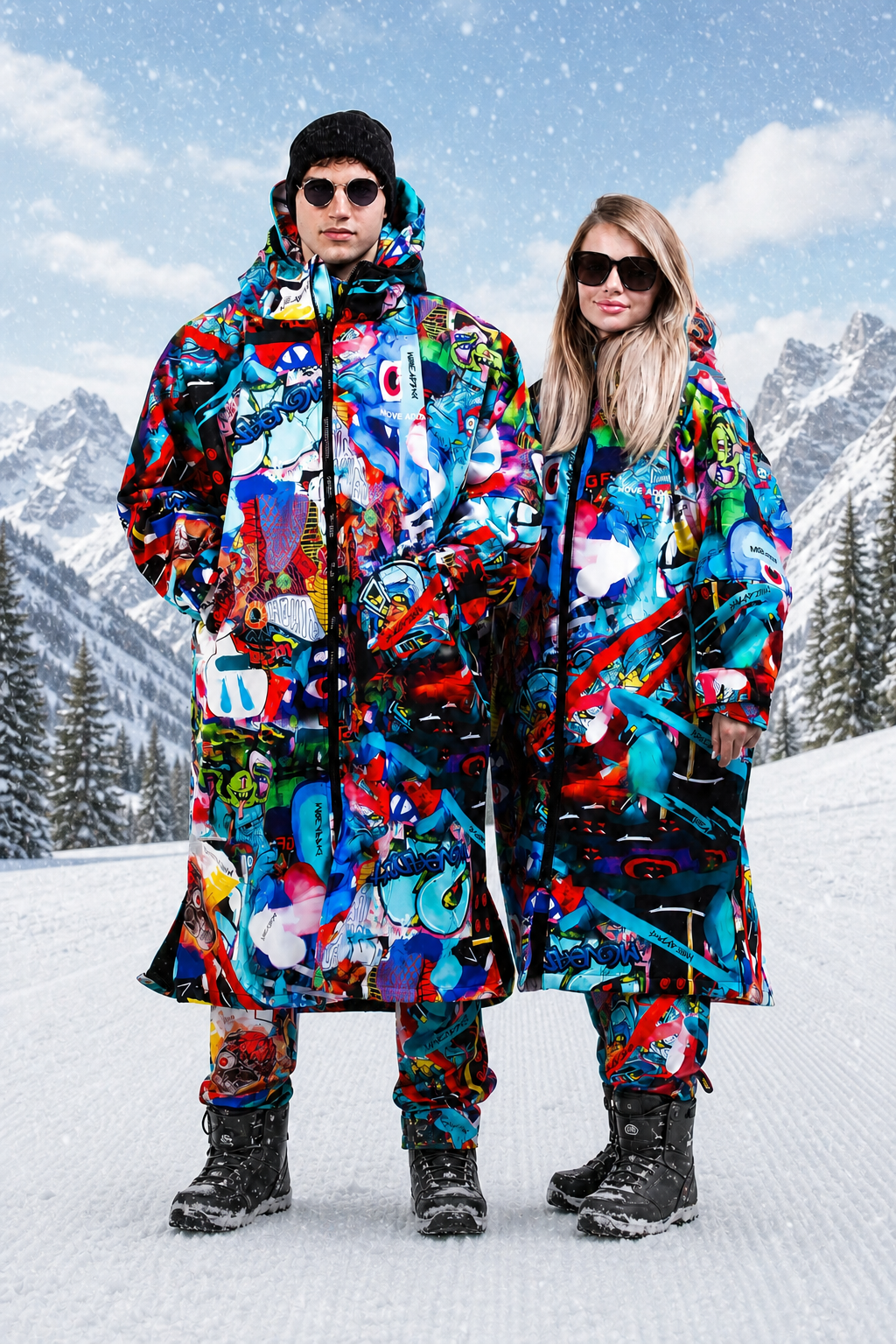 Unisex Oversized Softshell Parka with fleece lining/ Many colors
