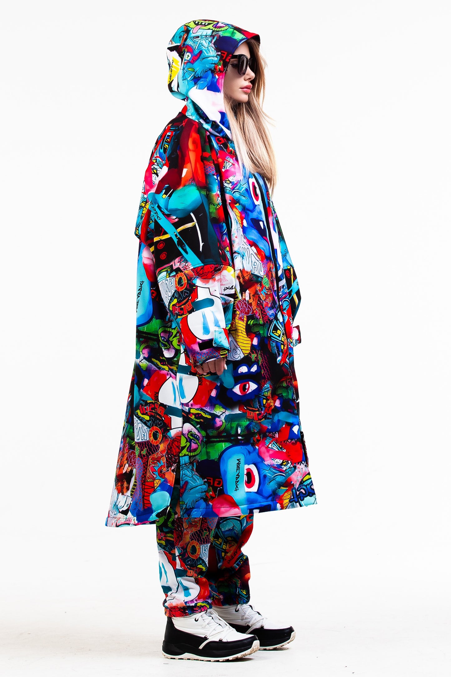 Unisex Oversized Softshell Parka with fleece lining/ Many colors