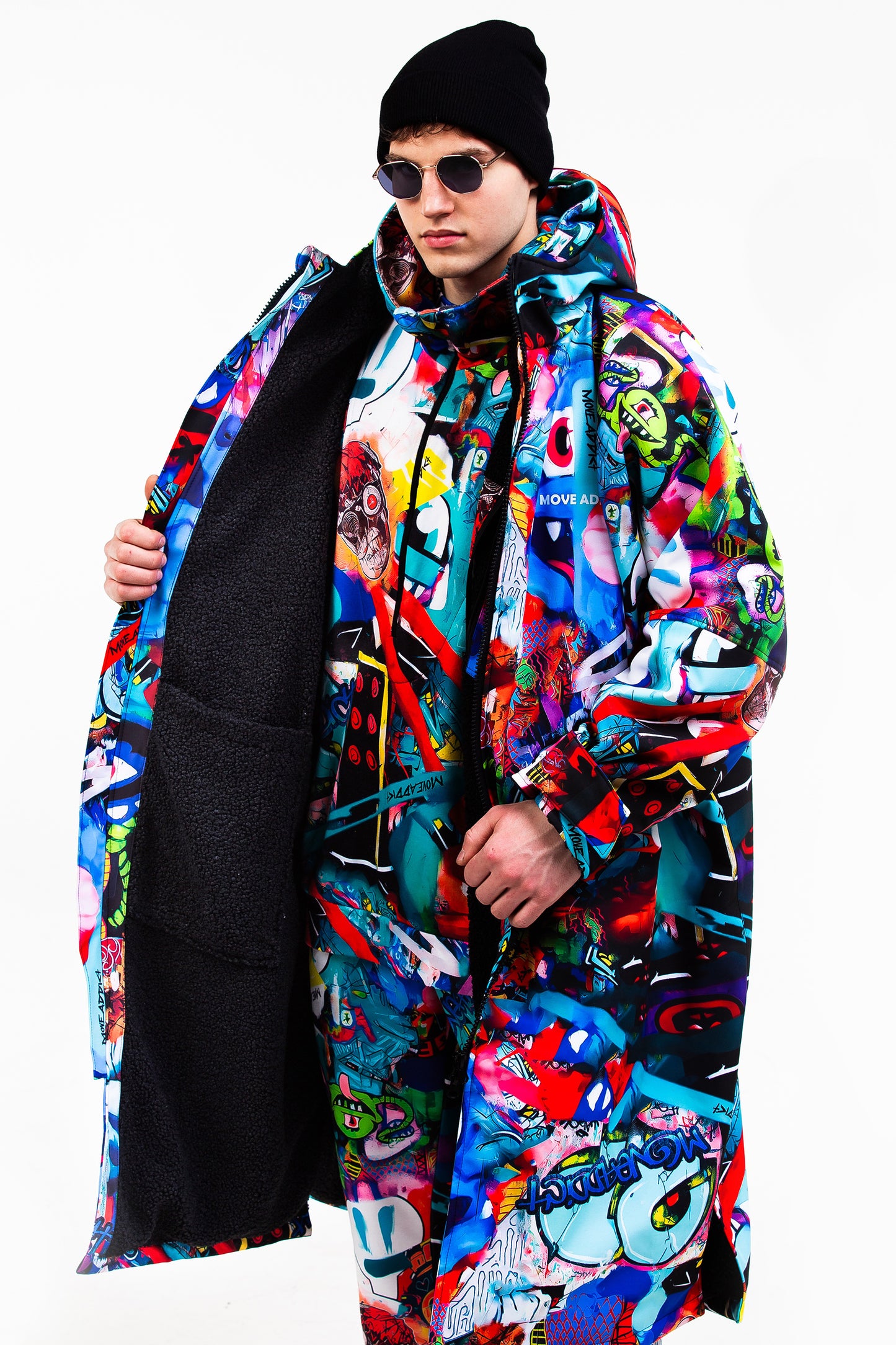 Unisex Oversized Softshell Parka with fleece lining/ Many colors