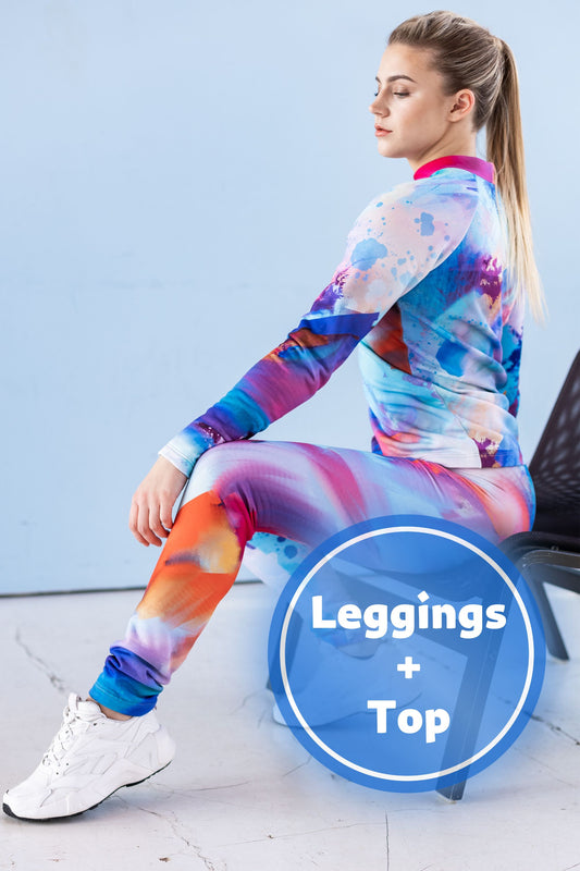 SET: Women's Thermowear, Leggings + Top