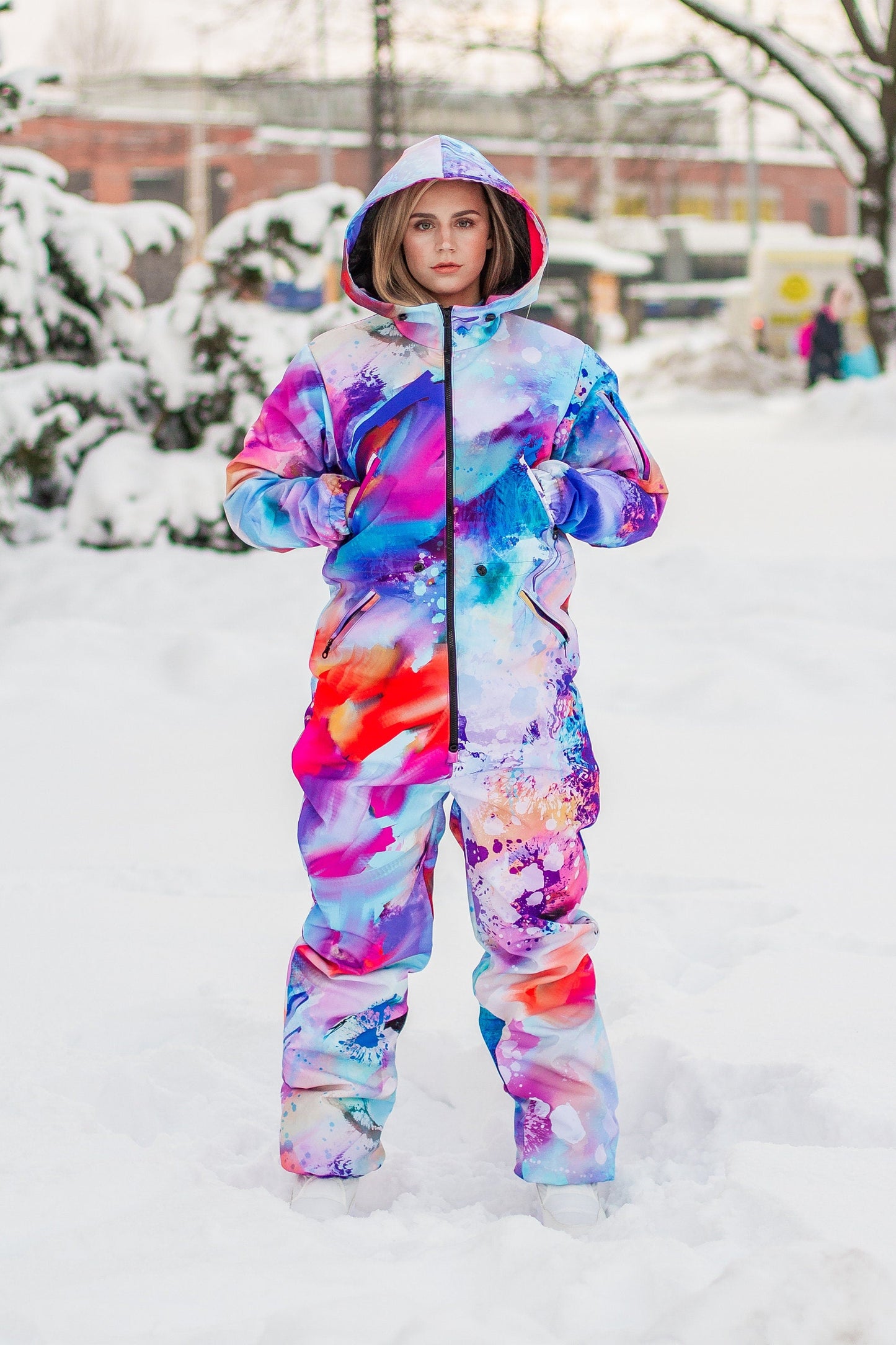Winter ski jumpsuit, snowboard clothes, Snowboard suit, Skiing Overall, ski suit women, sportswear, Jumpsuit winter, Colorful Snow Suit,