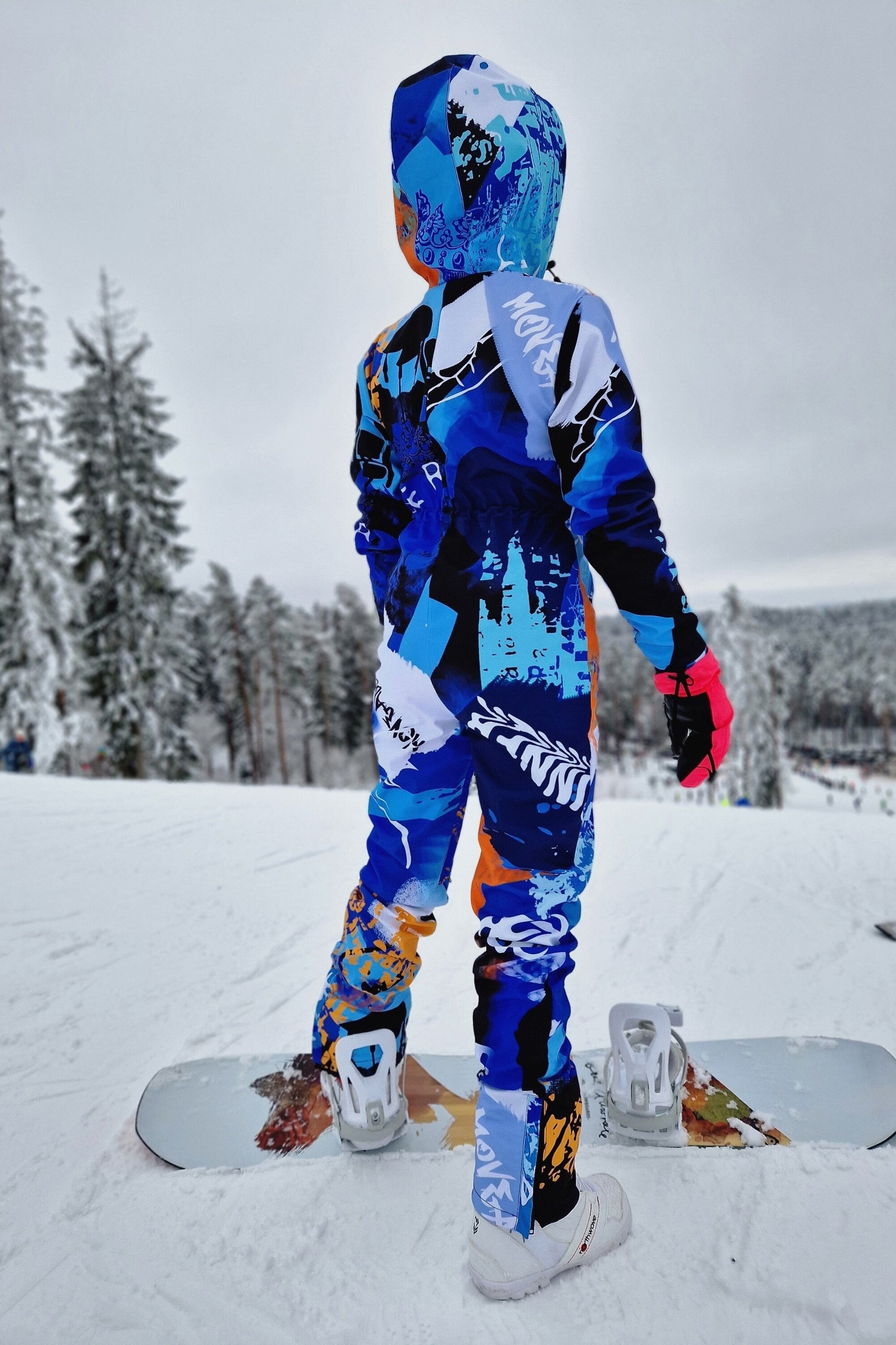 Winter Womens One Piece Ski Outfit Women's Onesie, Snowsuit, One