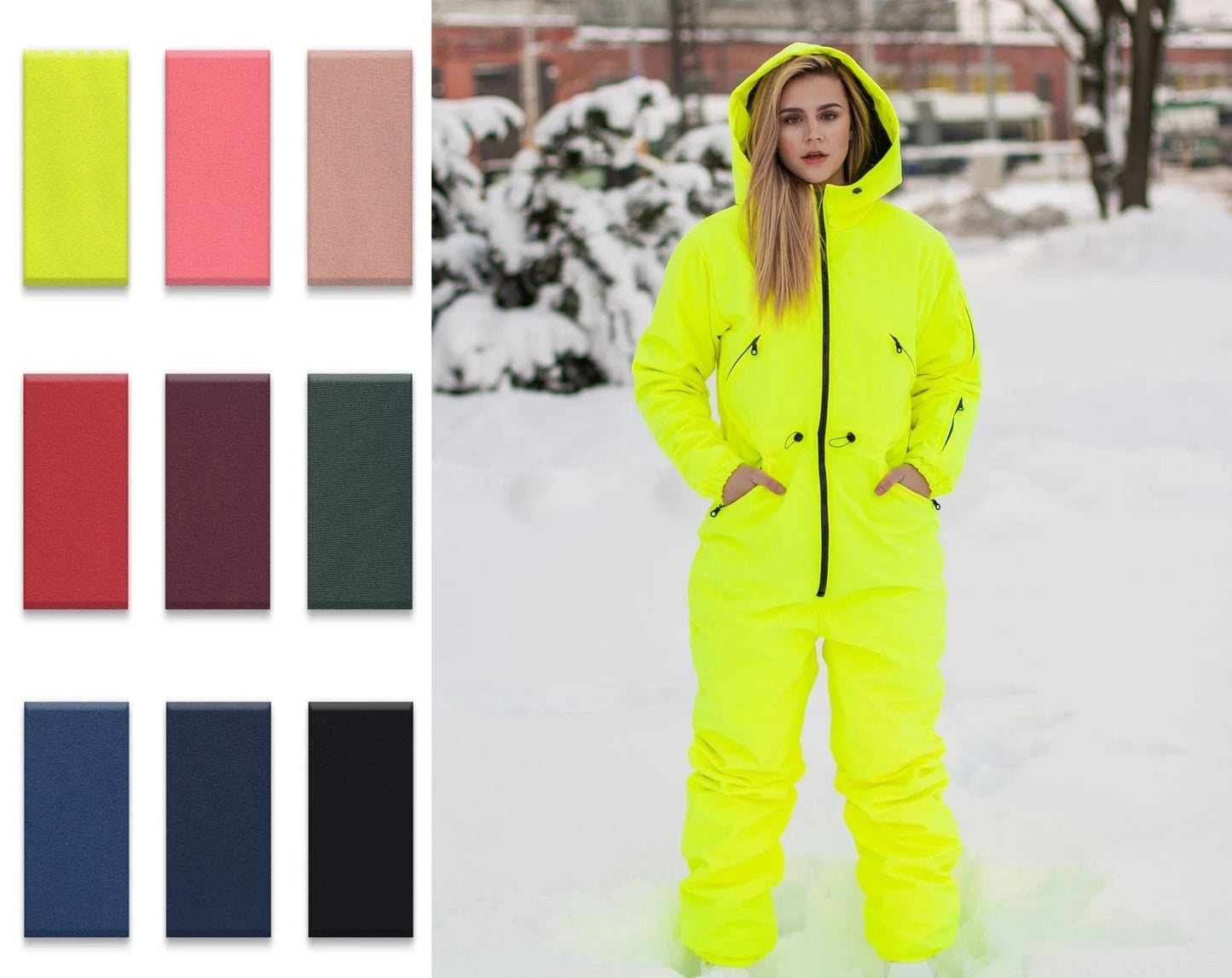 Winter jumpsuit, snowboard clothes, Snowboard suit, Skiing Overall, ski suit women, sportswear, Jumpsuit winter, Colorful Snow Suit,