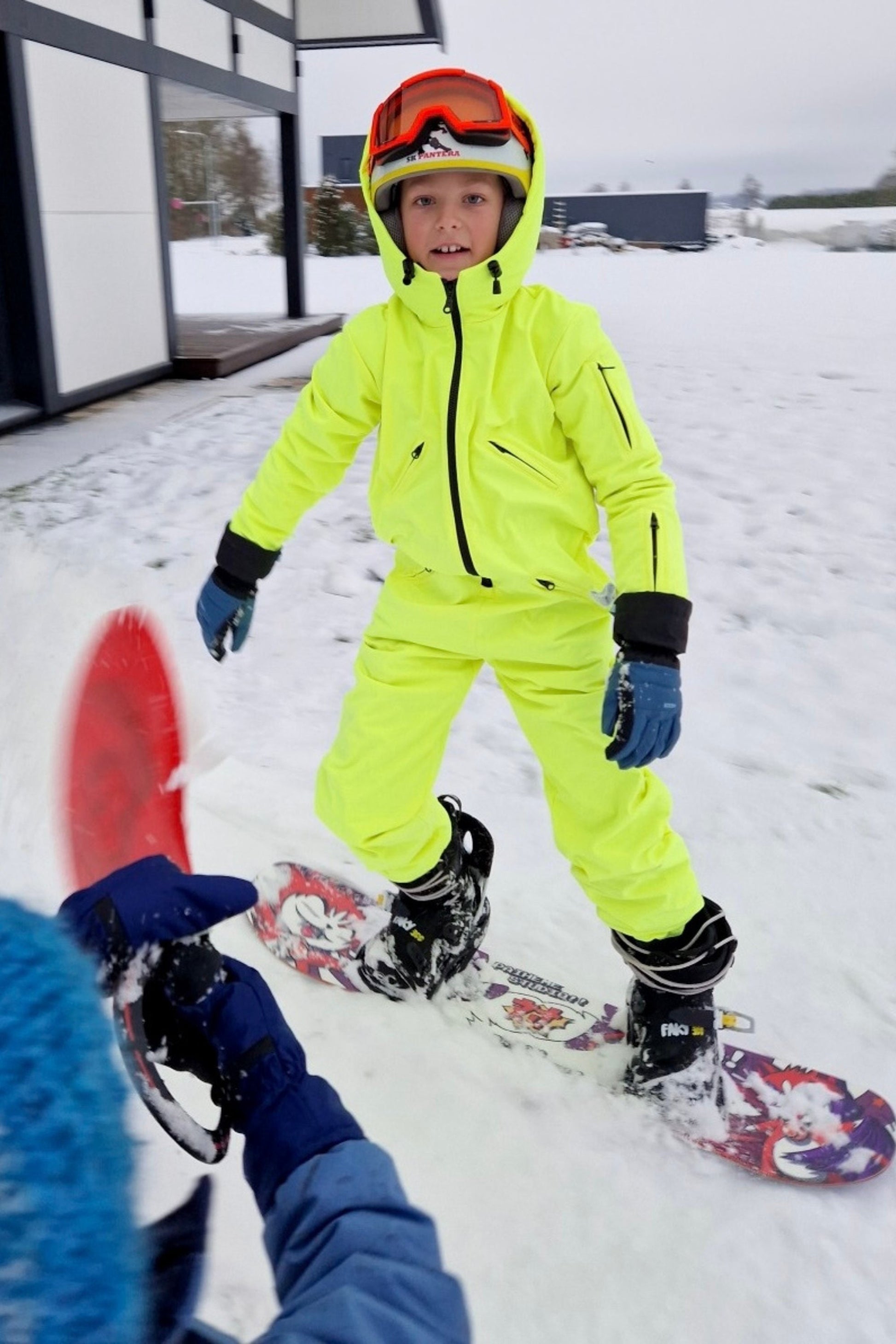 Kids' snowsuits, Jumpsuits for kids, Children's winter overalls, Kids Winter Snowsuite, Boys' Snowsuit, Winter Onesie for kids, NeonYellow