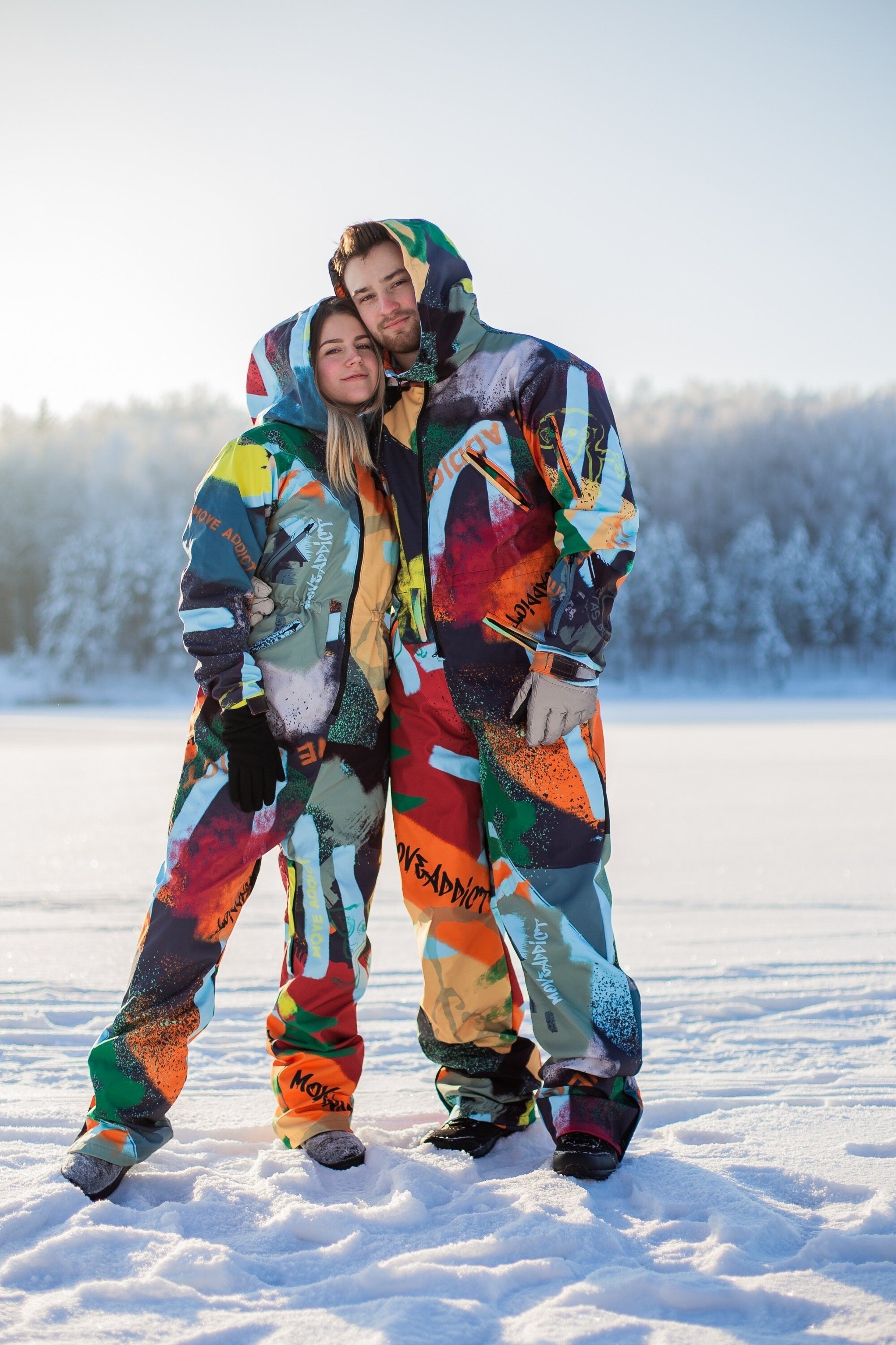 Matching jumpsuits set for 2025 couples