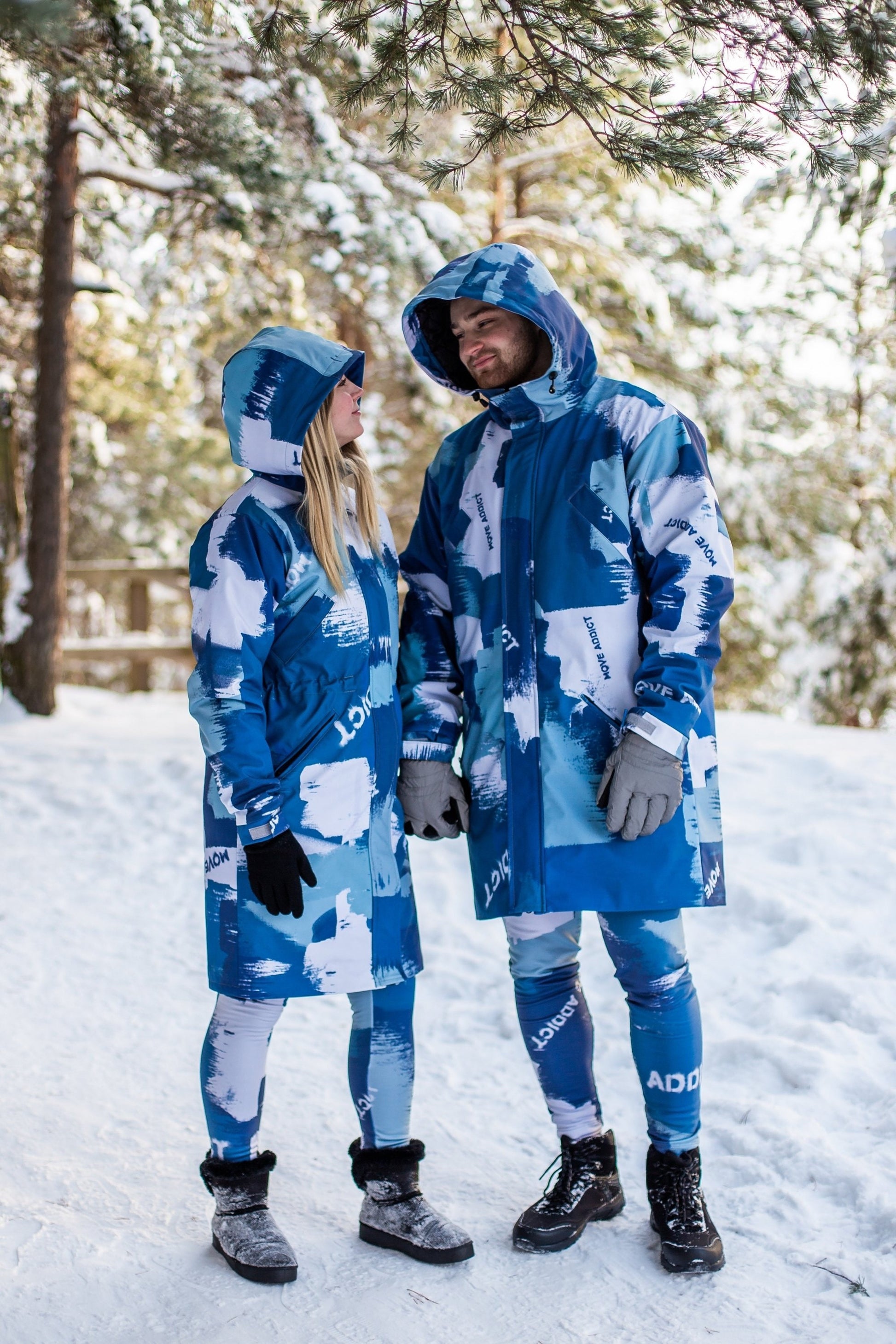 COUPLE SET: Waterproof Parka, Winter Jacket, Outerwear – MoveAddict