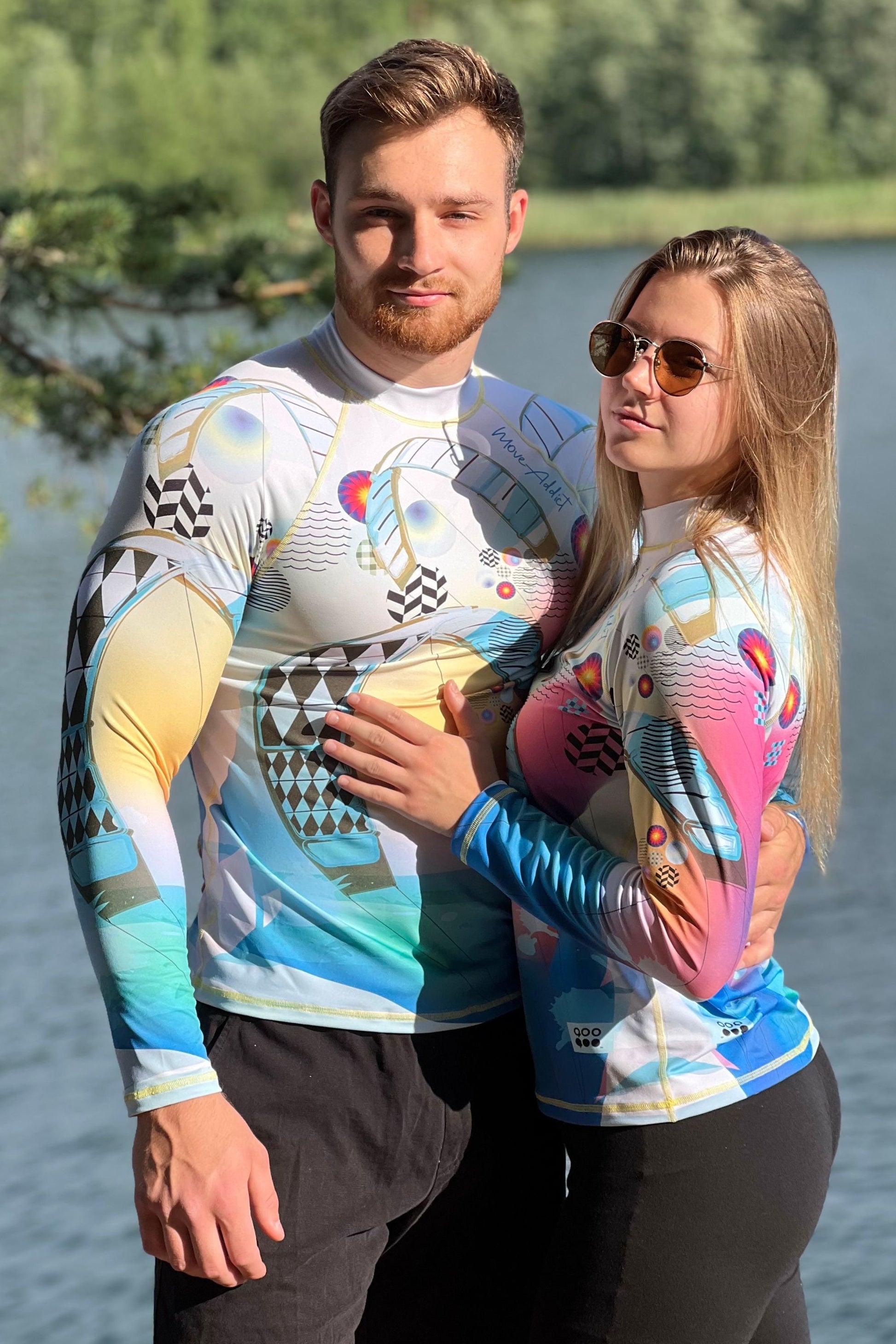 Women's Long Sleeve Rash Guard| Women's Lycra, Rash| Summer water sports outfit| Active lifestyle| Sun and wind protection