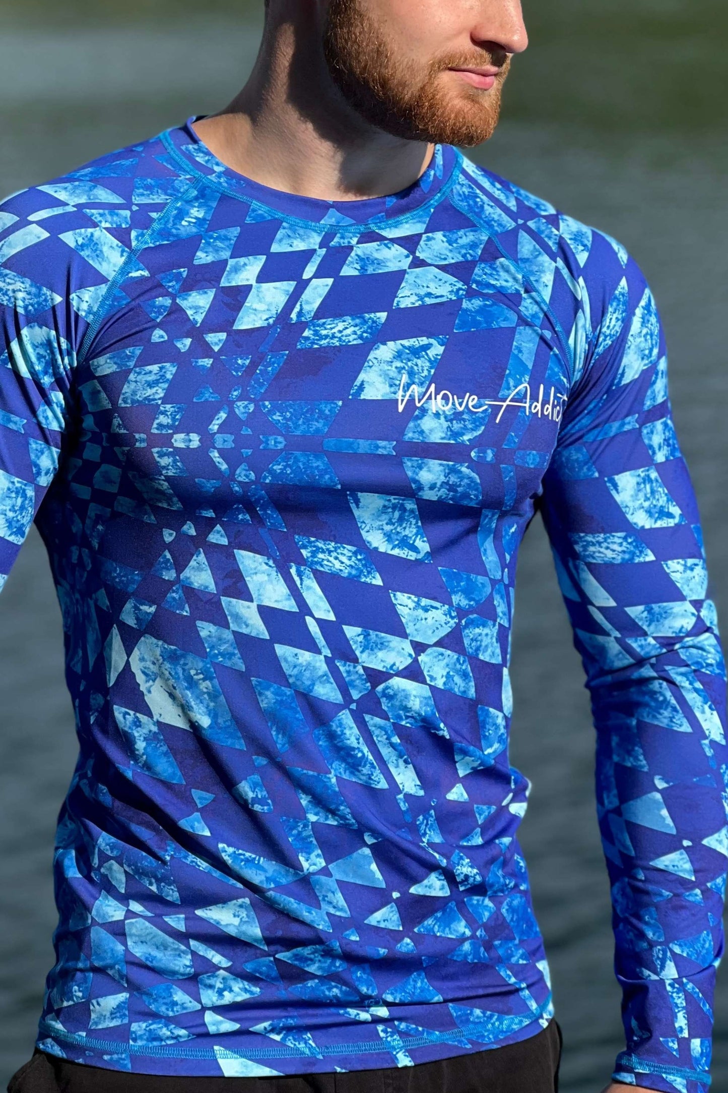 Men's Quick-Drying Lycra for Water Sports| Long Sleeve Men's Lycra| Summer water sports outfit| Active lifestyle| Sun and wind protection